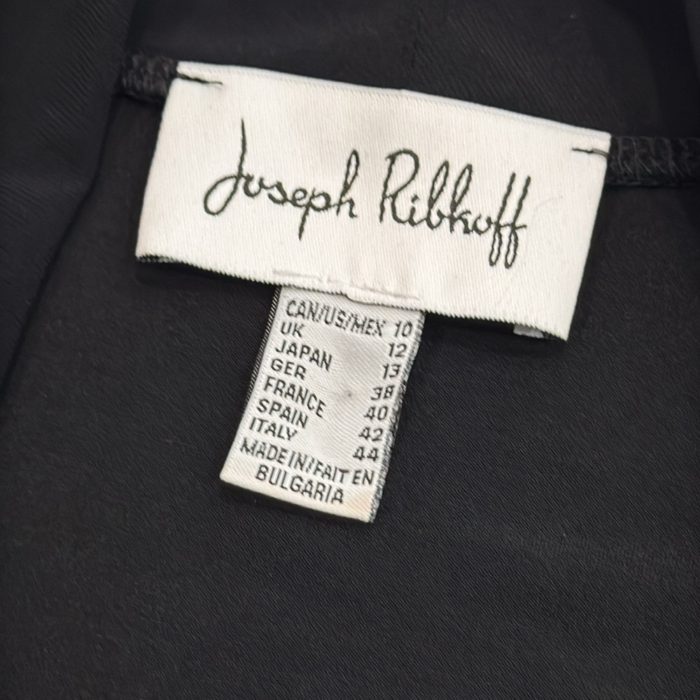 Joseph Ribkoff Elegant Black Women's Top 10 - Picture 6 of 8